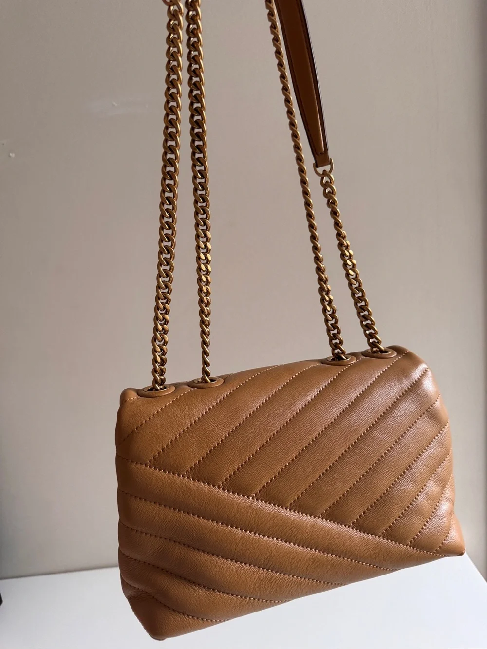 Tory Burch Kira Chevron small convertible shoulder bag